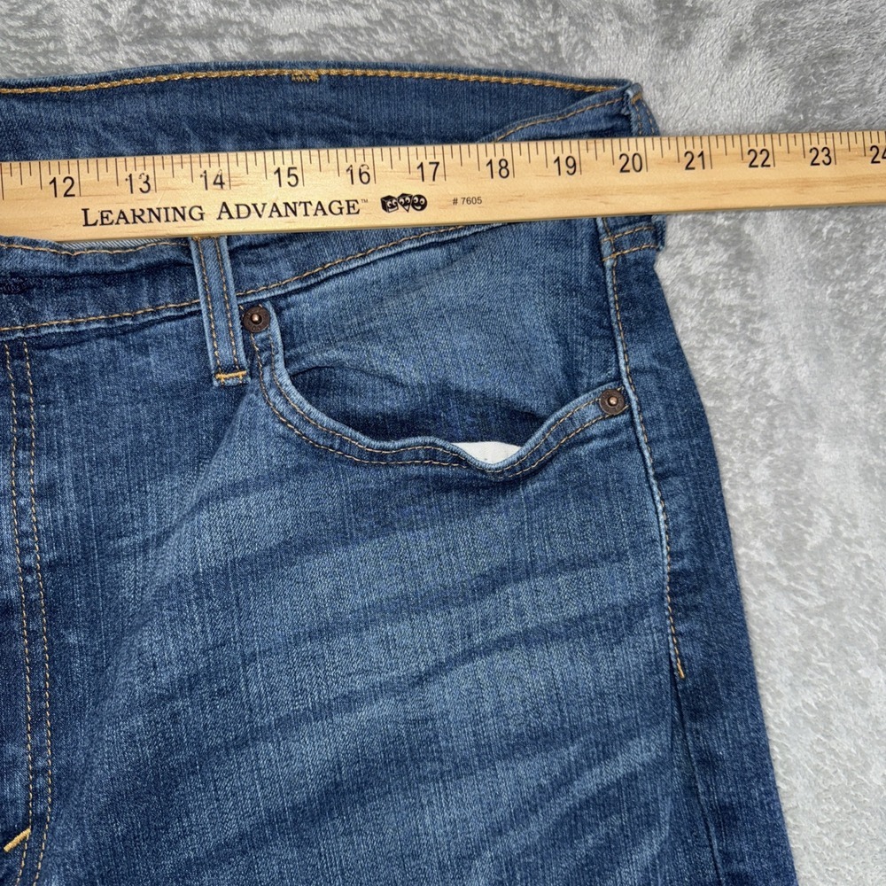 Vintage Levi's 505 Straight Leg‎ 40x30 Blue Jeans Regular Whispering Stone Wash - Picture 12 of 13
